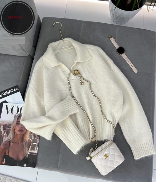 Свитер-поло, фото 1