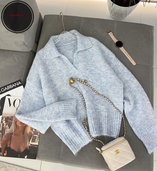 Свитер-поло, фото 1